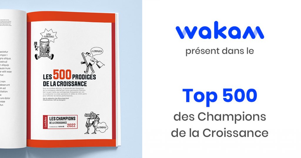 Wakam dans le Top 500 des Champions des la Croissance